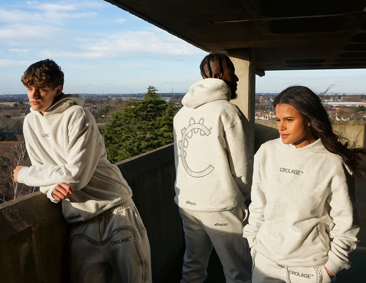 THE CROLAGE ORIGINAL UNISEX HOODIE